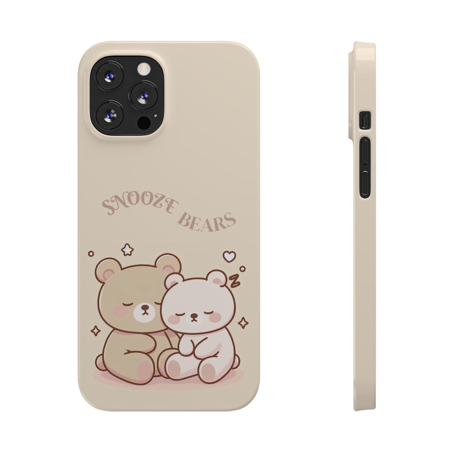 Snooze Bears | Slim Phone Case - Caseadia