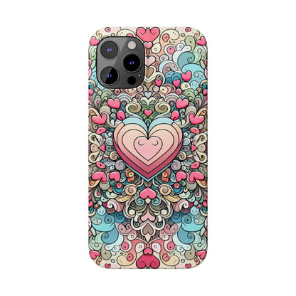 Colorful Hearts | Slim - Caseadia
