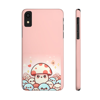 Mushie Shrooms | Slim Phone Case - Caseadia