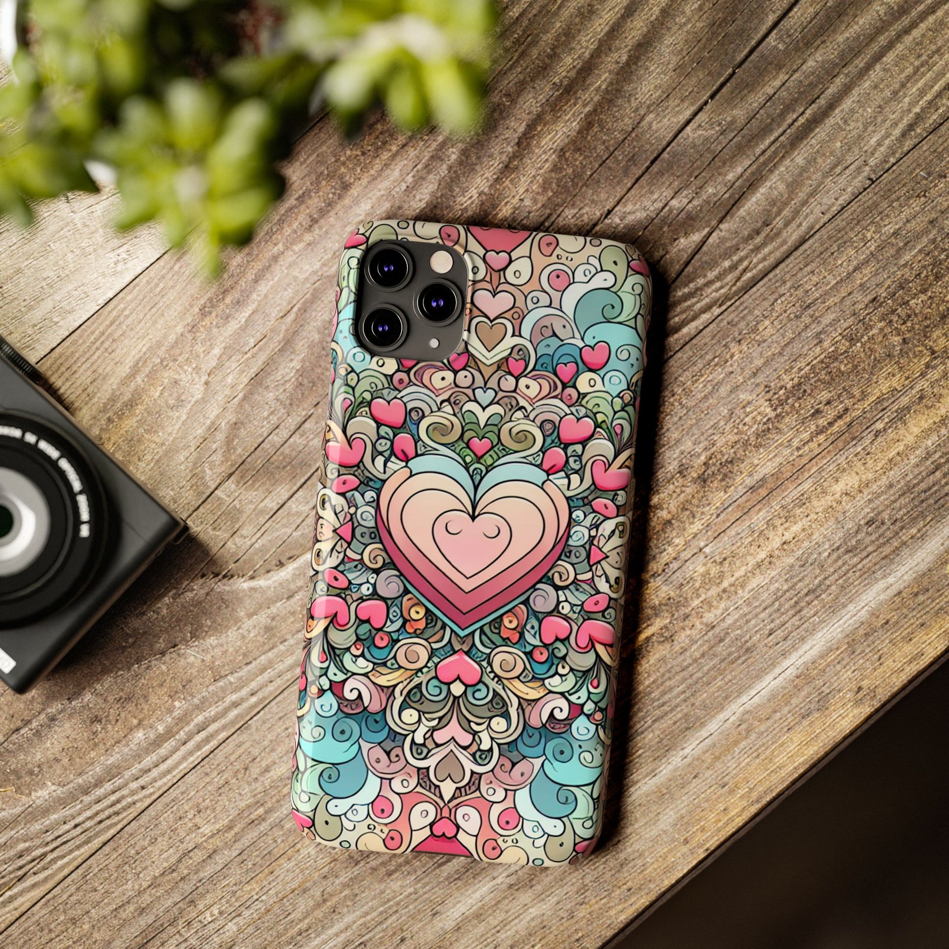 Colorful Hearts | Slim - Caseadia
