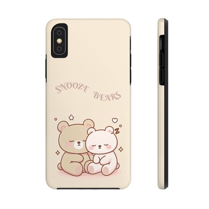 Snooze Bears | Tough Phone Case - Caseadia