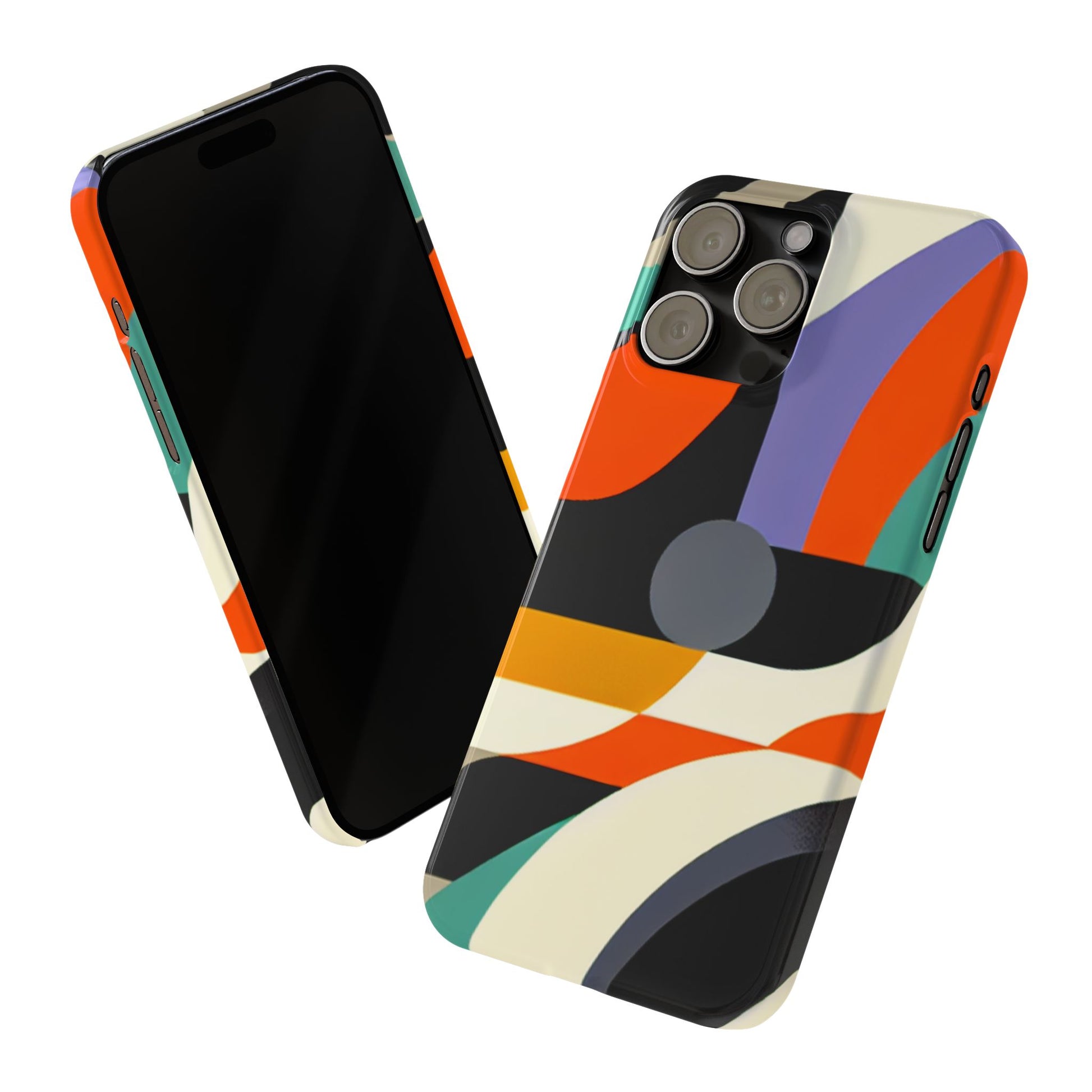 Colorful Abstract | Slim Phone Case - Caseadia