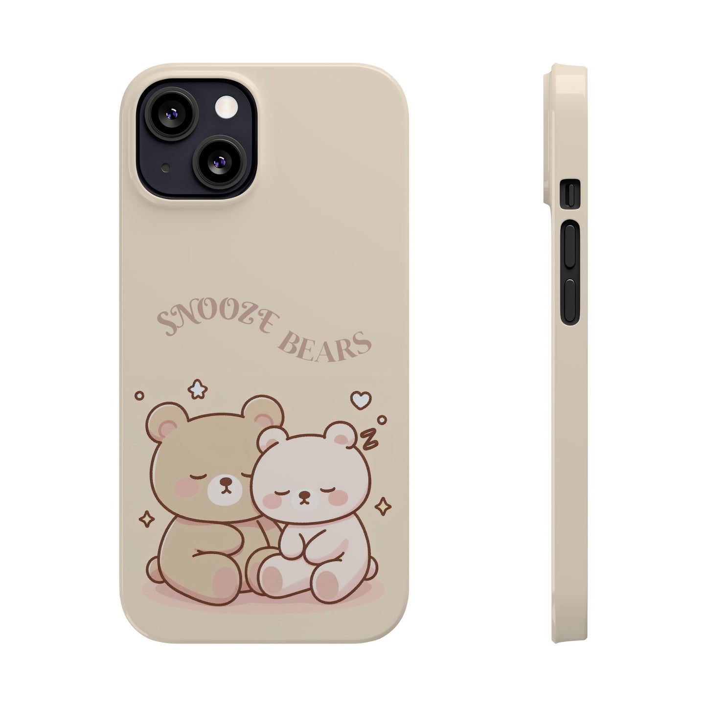 Snooze Bears | Slim Phone Case - Caseadia