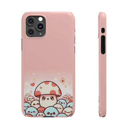 Mushie Shrooms | Slim Phone Case - Caseadia