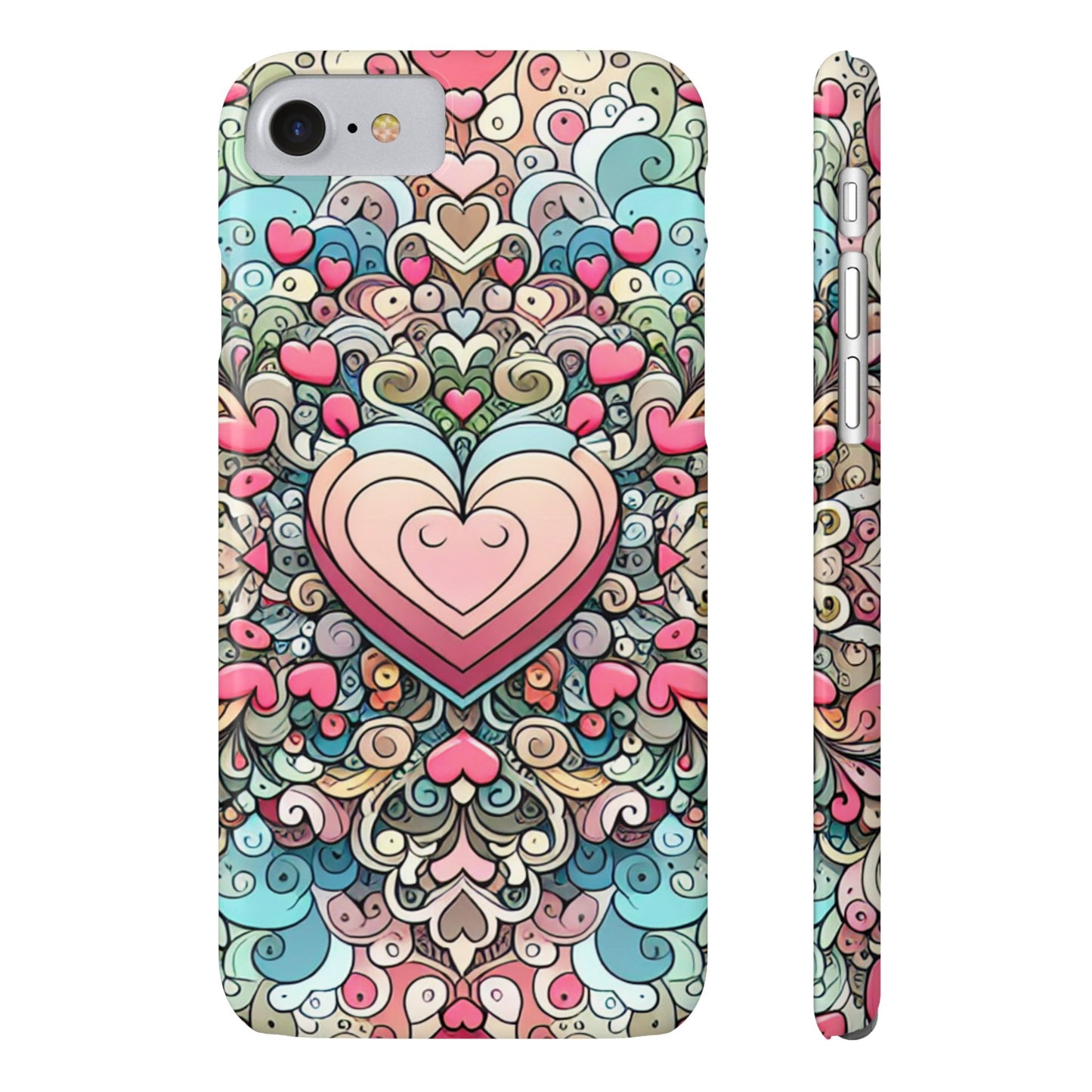 Colorful Hearts | Slim - Caseadia