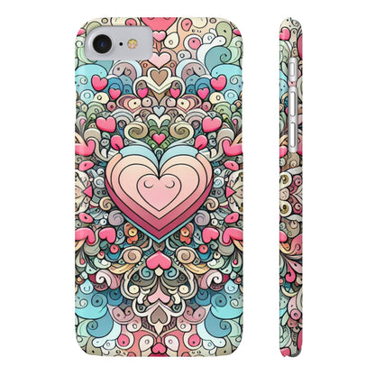 Colorful Hearts | Slim - Caseadia
