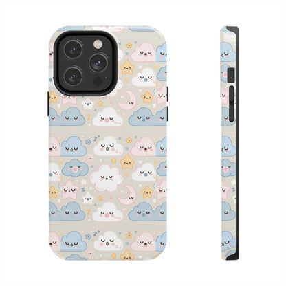 Snooze Clouds | Tough Phone Case - Caseadia