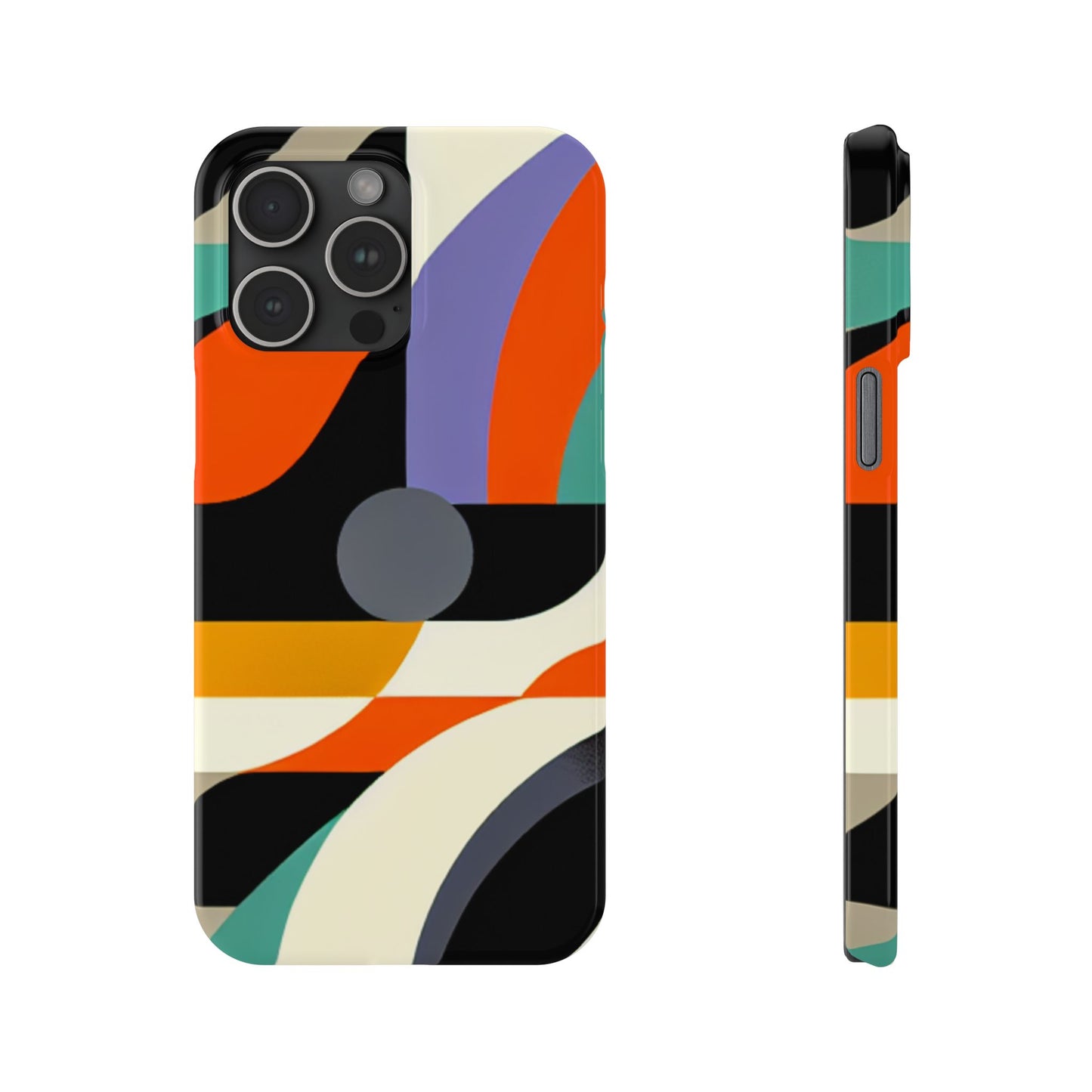 Colorful Abstract | Slim Phone Case - Caseadia