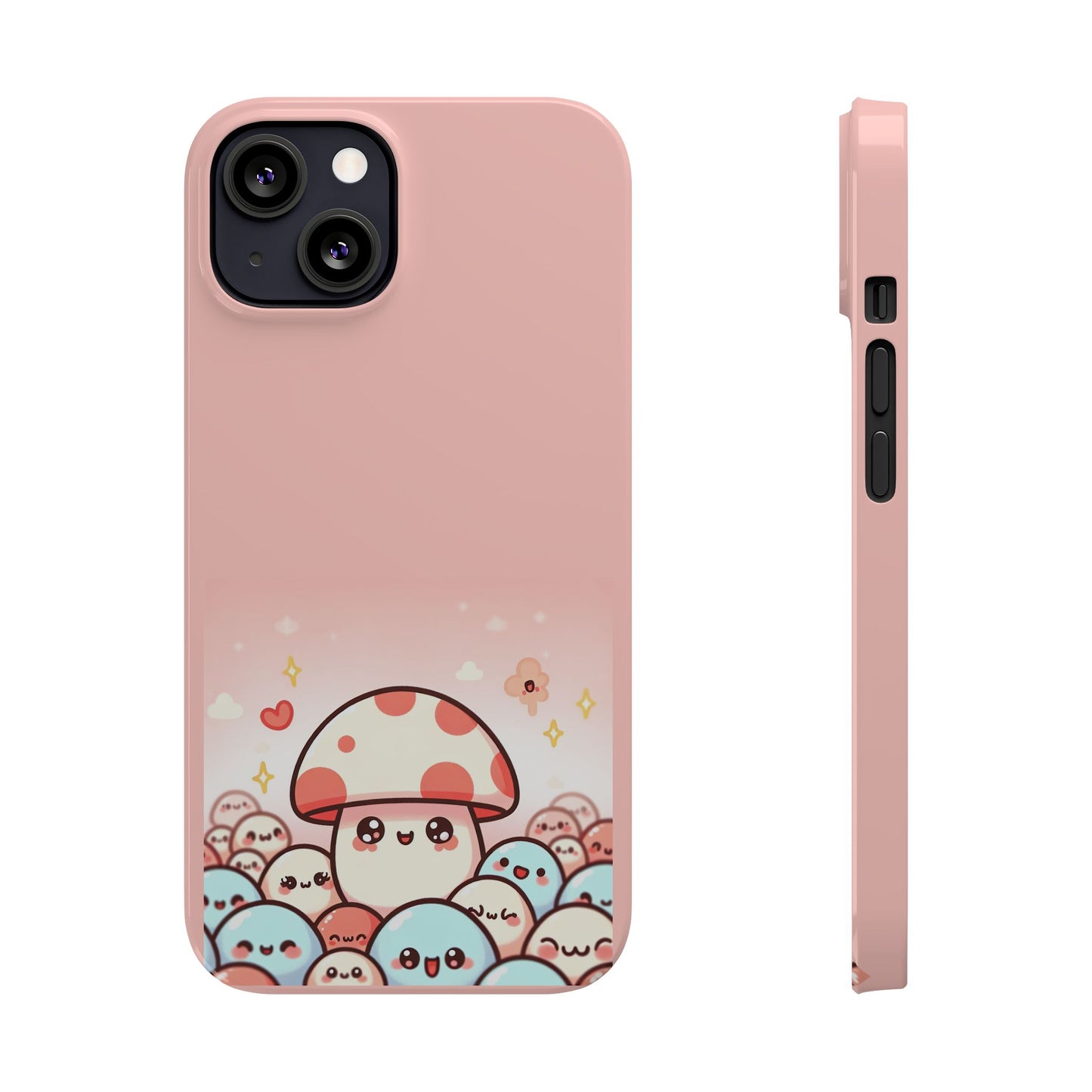 Mushie Shrooms | Slim Phone Case - Caseadia
