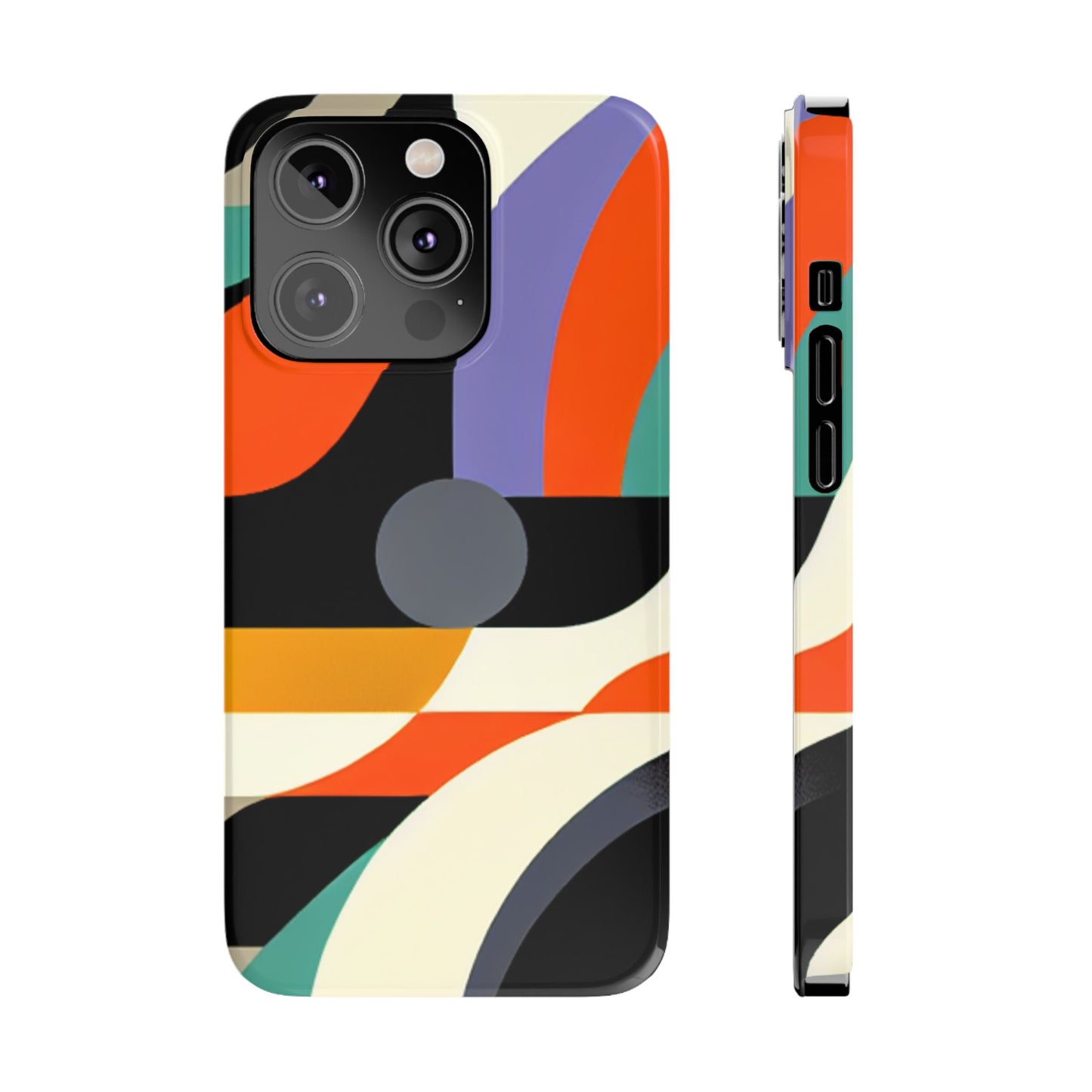 Colorful Abstract | Slim Phone Case - Caseadia