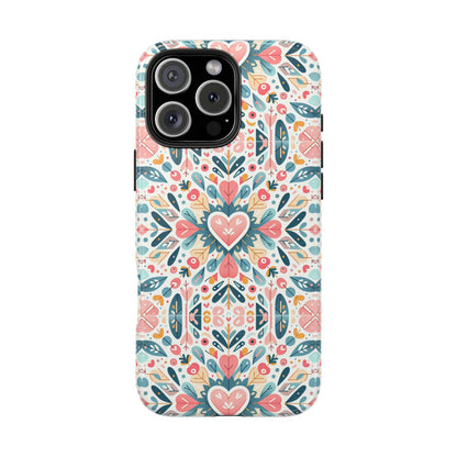 Charming Hearts | Tough Phone Case - Caseadia