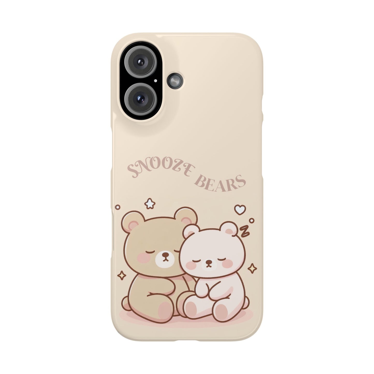 Snooze Bears | Slim Phone Case - Caseadia