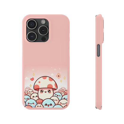 Mushie Shrooms | Slim Phone Case - Caseadia
