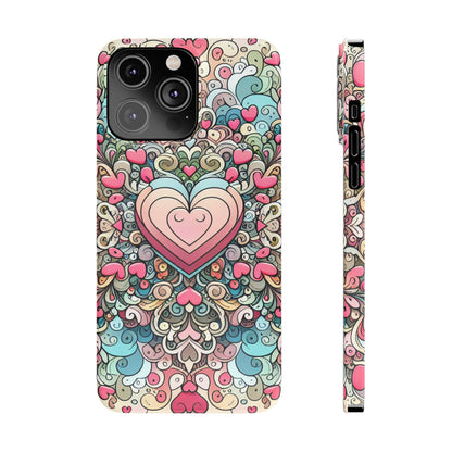 Colorful Hearts | Slim - Caseadia