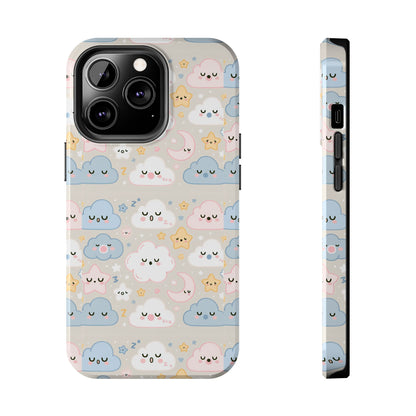 Snooze Clouds | Tough Phone Case - Caseadia