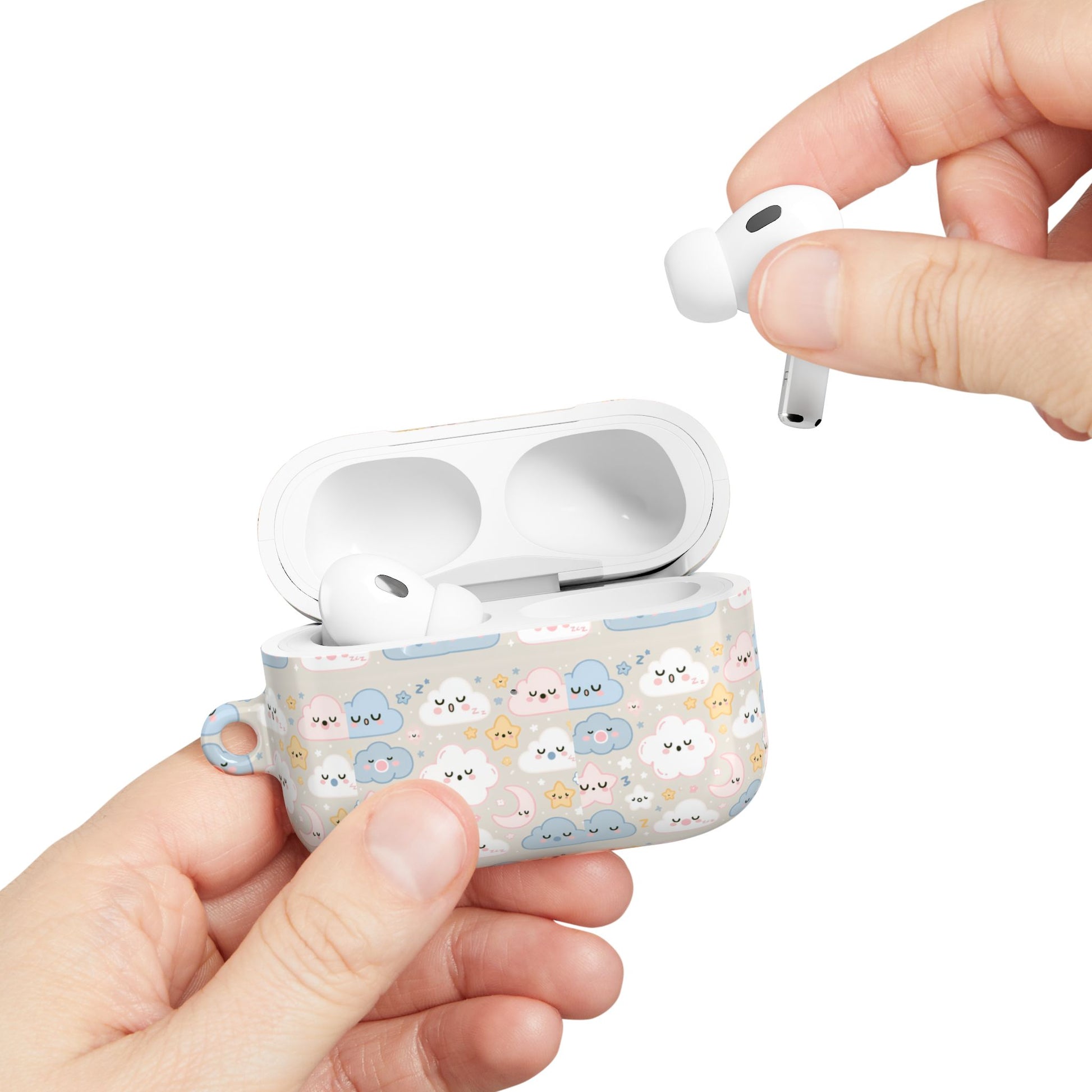 Snooze Clouds | Slim AirPod Case - Caseadia