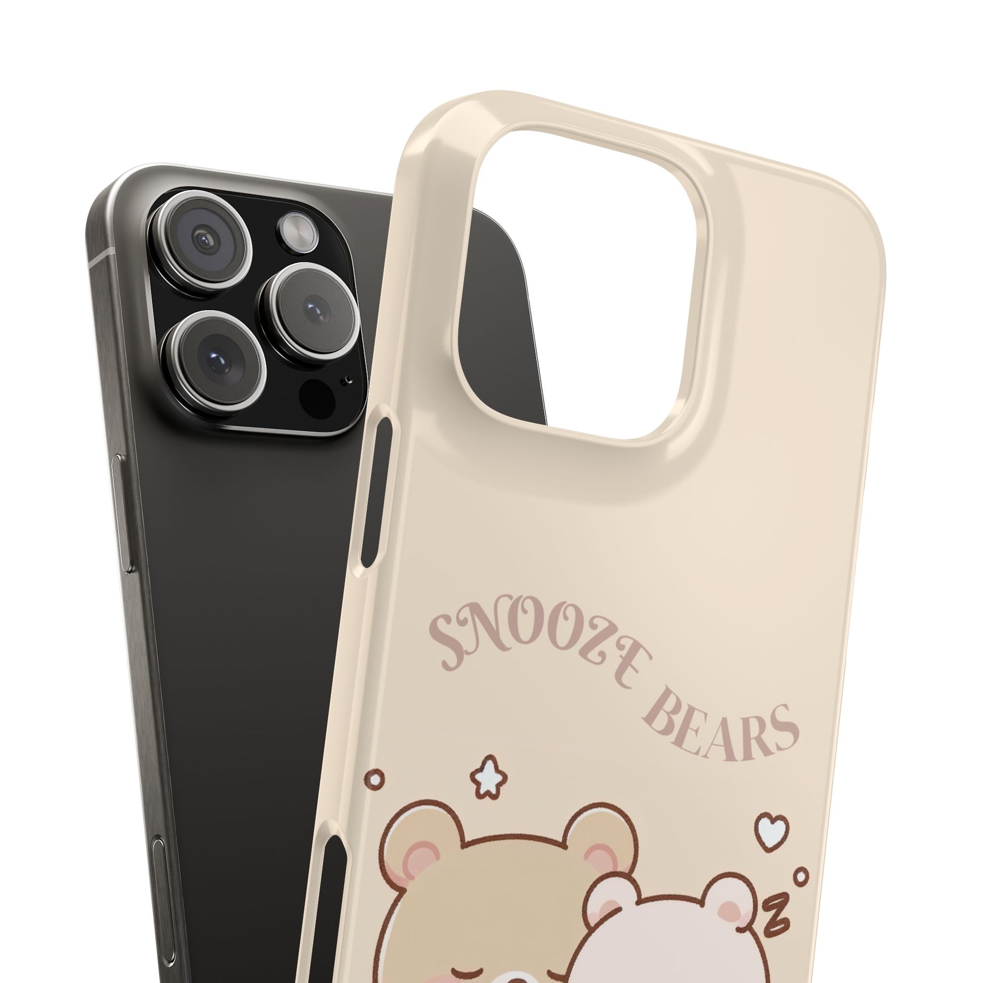 Snooze Bears | Slim Phone Case - Caseadia