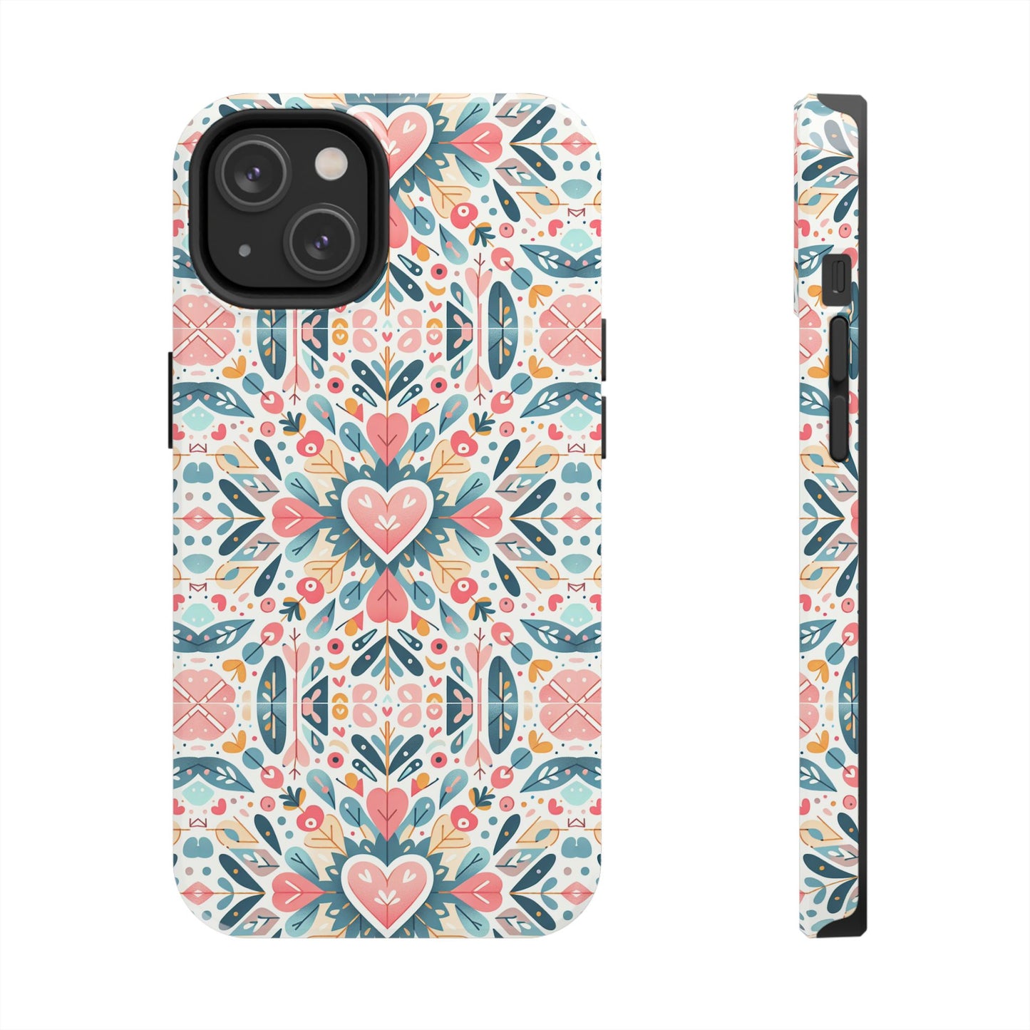 Charming Hearts | Tough Phone Case - Caseadia